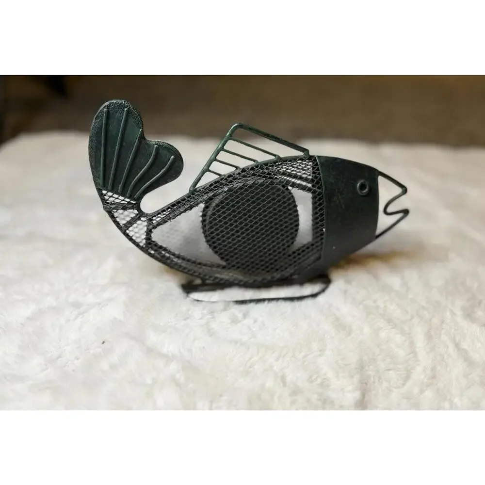 Rare Timex Metal Fish Clock - Picture 9 of 9